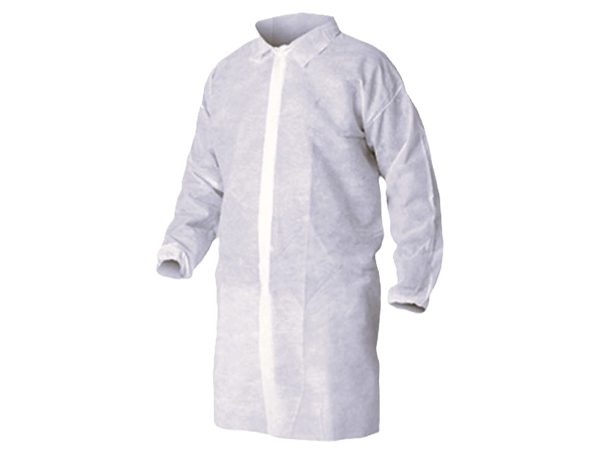 <span style="color:#000000; font-family:'Times New Roman', serif; letter-spacing:2px;"> Disposable Woven Lab Coat  </span>